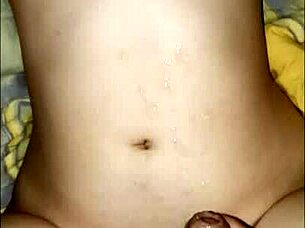 young horny girlfriend rides cock cowgirl on sofa compilation