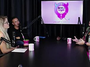 marina karam bruna sheer red lingerie cast