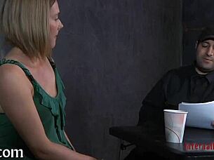 master dominates in intense sadomasochism session