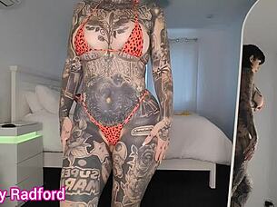 Check my huge tits spilling out in this micro bikini haul