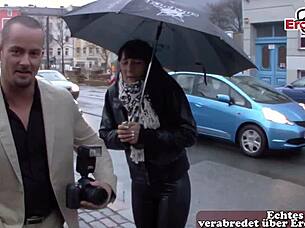 picked up german slut street fucked hard 🔥