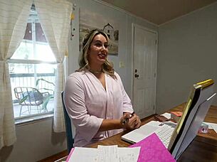 hot milf bends over for monster cock doggystyle