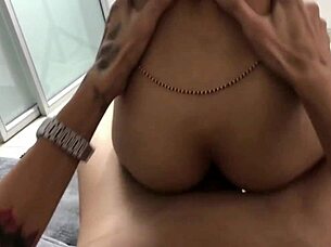 i end up alone with slut craving hard fuck