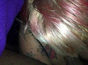 bbw fatty swallows cum in casual homemade action