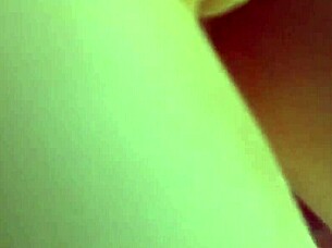 he rubs his small dick on her pussy before fucking her deep