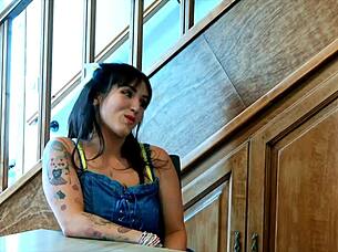 tutty's huge natural tits french casting tease!