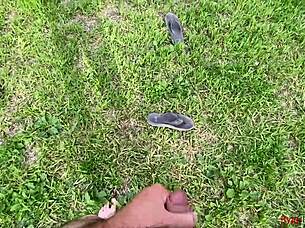 kicking off 2024 with first outdoor masturbation thrill