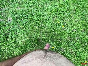 kicking off 2024 with first outdoor masturbation thrill