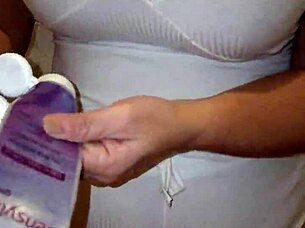 best friend's mom catches me with her panties and sucks me dry