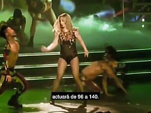 Controlling Britney Spears In Steamy Spanish Celebrity Scene