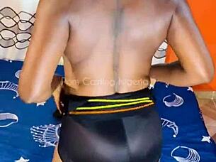 chatting with sweet petite candy during her steamy casting session