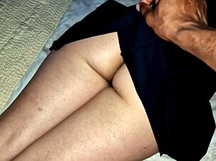 brunette latina prostitute creams huge cock deep