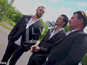 fit milf endures first rough dap dp atm gaping from monster cocks