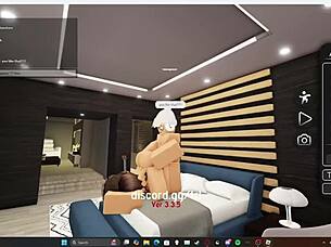 Big booty babe sucks monster cock then rides hard 💦🍑