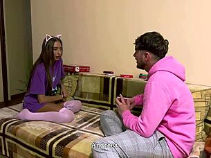 i seduced my bff's girlfriend, ripped her shorts, and fucked her hard while she moaned