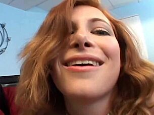 Ginger Blaze Worships Monster Black Cocks Deepthroat Doggystyle