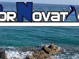 young mexican newbie flaunts huge tits and plump ass in outdoor casting