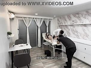 juan bustos spies karolin gomez riding cock backstage