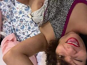 anna maria bares mature latina curves in steamy homemade pov!