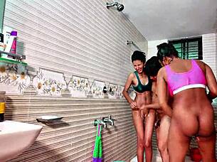 uttaran20 our hot ffm threesome homemade fuck fest