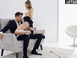 petite babe teases vibrator moan for admirer passionately