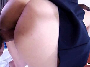 japanese virgin teen seduces with small tits in shower pov creampie uncensored