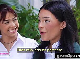 i got tricked the innocent teen into wild fucking spanish subs