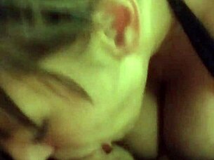 she teases with her tight lips before spitting on cock for deep wet suck