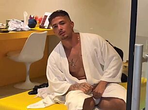 Heart races with lust as I sensually finger tattooed slut's ass into double penetration orgasm frenzy