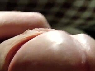 slowly massaging this sensitive small cock to explosion 💦😏