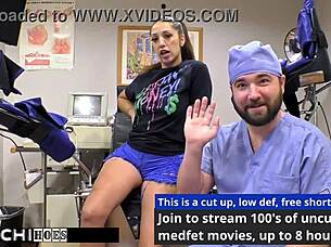 Nurse lenna lux forces hitachi orgasms on patient stefania mafra 😈🔥