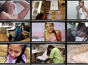 Nurse lenna lux forces hitachi orgasms on patient stefania mafra 😈🔥