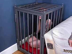 GOTH BONDAGE ANAL TRAINING!