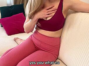 busty friend's mom seduces me for hardcore fuck 💦 russian milf pov 😈