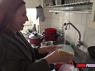 skinny brazilian latina milf sucks anal homemade natural tits