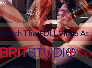 british student nurse ignites passion guiding your wank to cum