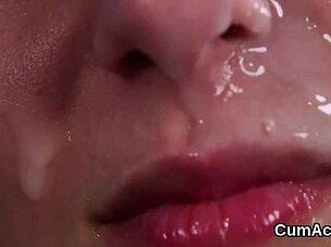 oops jizz all over my sexy face!