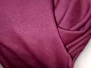 she warms her soaked pussy with hairdryer after piss play