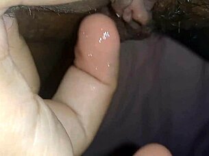 Chubby latina teases her wet big pussy sensually