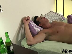 big tits brunette amateur loves sloppy doggystyle pounding??