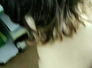 office overtime sucking boss monster black cock deep