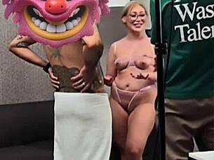 veronica's tattooed slut blows animal code dick