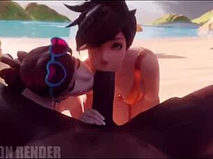 cute overwatch asses get pounded in anal compilation