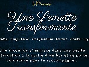 french furry crossdresser transforms into doggystyle fun