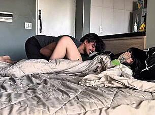 Amberzinha's Emotional Romantic Fuck on Chilly Cozy Day