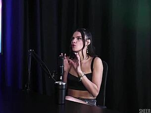 Debora Andrade's sheer red lingerie compilation heats up part 2