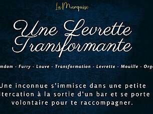 french furry crossdresser transforms into doggystyle fun