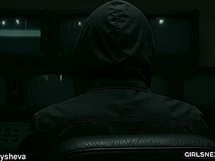 Two huge cocks stuff your mouth in gloryhole now