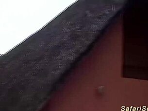 i got rough outdoor pounding by huge cock