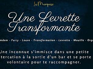 french furry crossdresser transforms into doggystyle fun